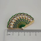 Middle Ages Vintage Fan Brooch Elegant Noble Men Women Lapel Pin Accessories
