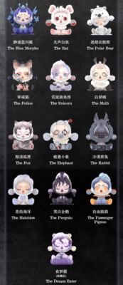 Authentic Skullpanda The Mare of Animals Series Blind Box