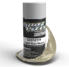 Spaz Stix 12119 Light Gun Metal Aerosol Spray Paint 3.5oz Can