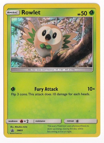 Pokemon SM Promos #SM01 Rowlet