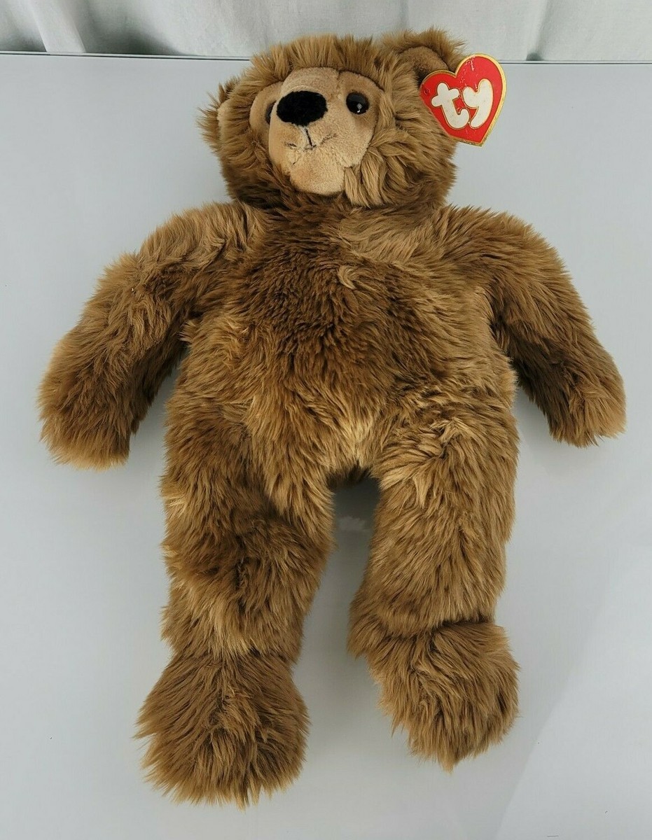 ⑩ めるくま 様 tambourine Vintage 1995 Classic Ty Brown Teddy Bear Nutmeg Style 5013