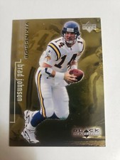 1998 Black Diamond Triple Diamond Brad Johnson small ding in corner. 367/1500