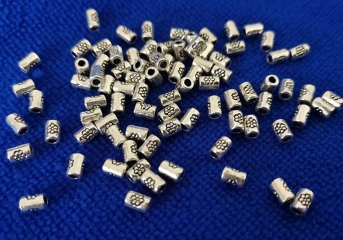 Whole Sale Antiqued Silver Metal Tiny Barrel Star Spacer Bead for Jewelry Making - Picture 20 of 37