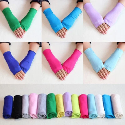 MARKENLOS Dünne Handschuhe Für Männer Und Frauen Uv-Schutz Fingerlose Touchscreen- B