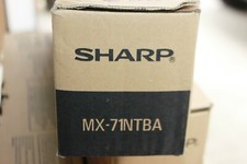 Genuine OEM Sharp MX-71NTBA MX71NTBA Black Toner Cartridge MX-6201 MX-7001N G6
