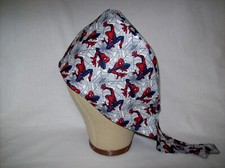 Men/Women Surgical Scrub Cap Lined Spider Cotton