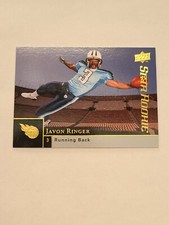 JAVON RINGER(TENNESSEE TITANS)2009 UPPER DECK STAR/Rookie Card. rookie card picture