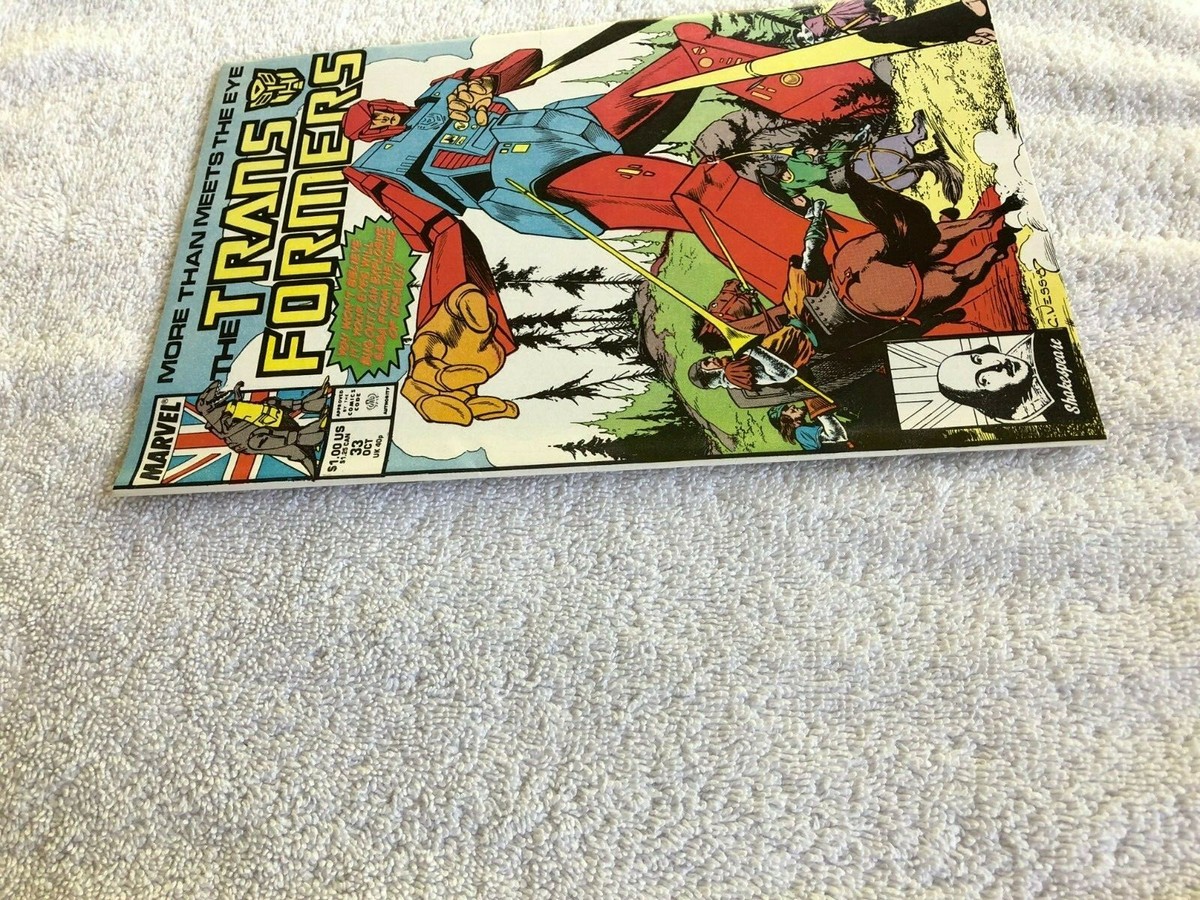 Transformers #33 (Oct 1988, Marvel) VF 8.0 | eBay