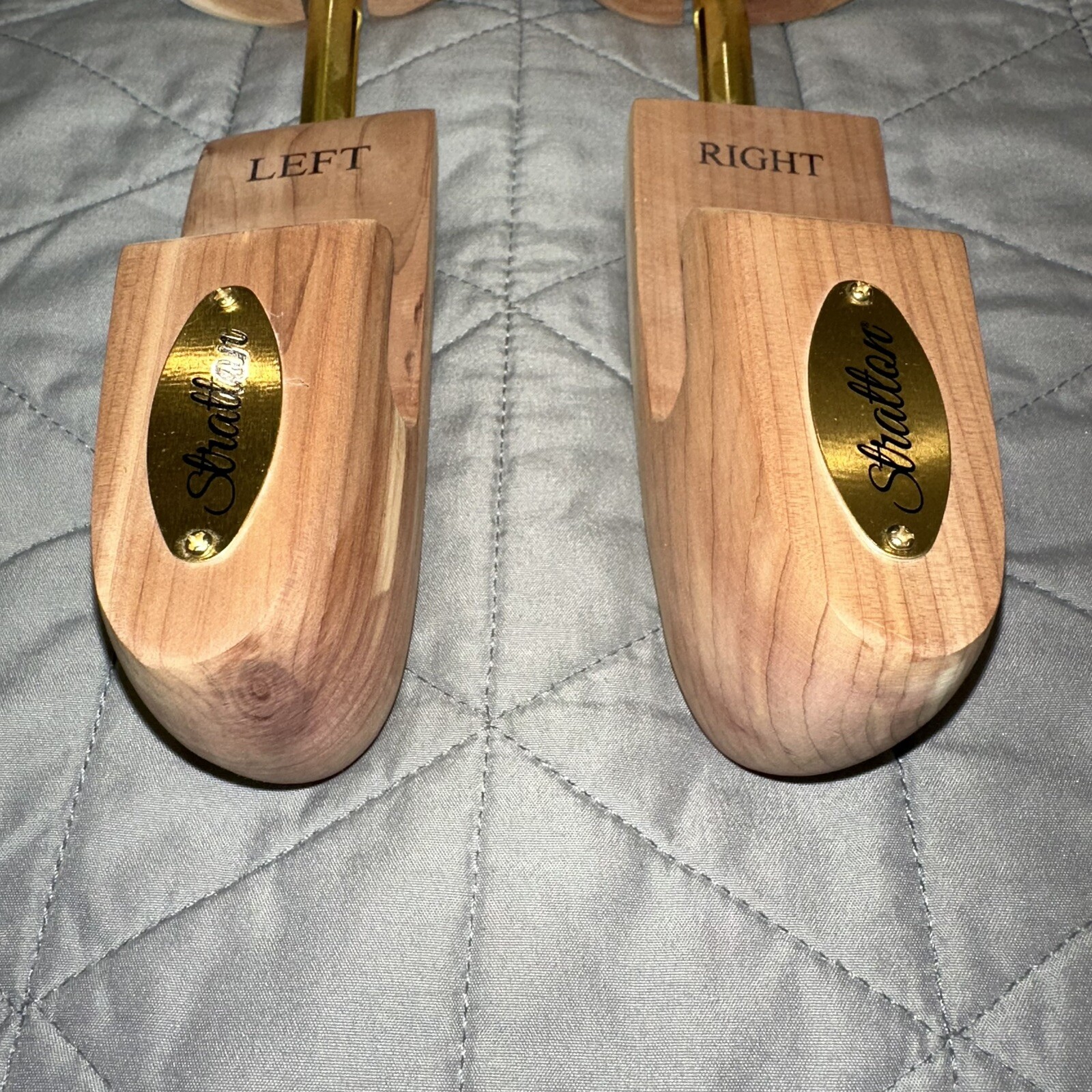 Stratton Cedar Wood Pair Men's XL Shoe Tree Grown In USA