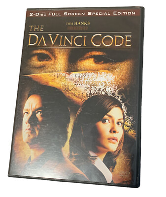 The DaVinci Code Dvd movie 2006 2 Disc Set Special Edition Full Frame Edition
