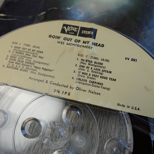 1966 Wes Montgomery – Goin Out of My Head Reel to Reel Tape VVX 351 – 3 3/4 ISP - Imagen 4 de 18