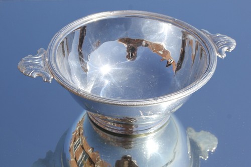 RED STAR LINE WHITE STAR ERA & STYLE 1ST CL SHIPS SILVER PLATE OPEN TUREEN 1923 - Picture 7 of 9