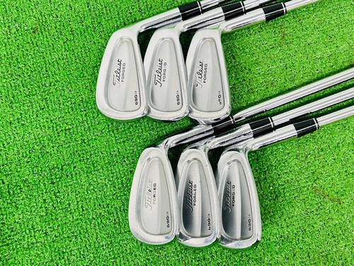 Titleist 690 CB Forged Iron set 5-9+PW RH Ns Pro 950GH Regular Flex Steel G10709 - Picture 2 of 8