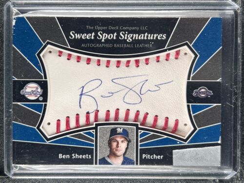 Sheets, Ben - 2004 Sweet Spot - Autograph - REVIEW FOR CONDITION - INV3