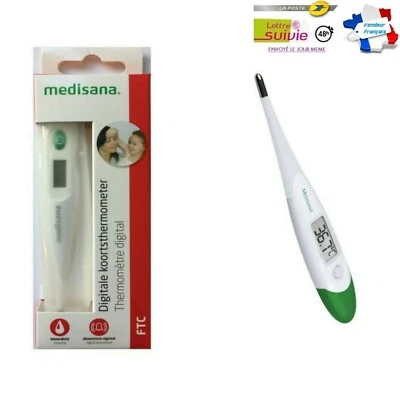 MEDISANA Thermomètre Digital Ecran Bébé Enfant Adulte Rectal Buccal Lecture Rapide FRANCE