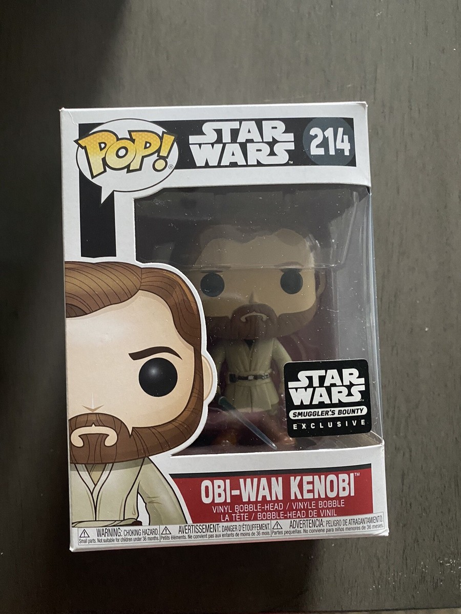 FUNKO POP! Smuggler's Bounty Exclusive Obi-Wan Kenobi #214