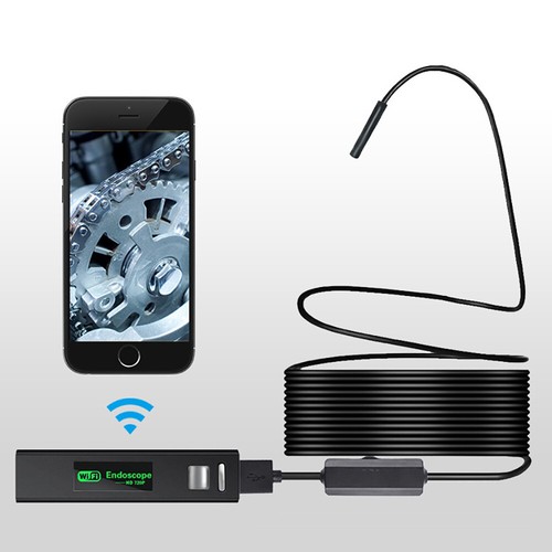 10M 8LED Endoscopio WiFi Boroscopio HD Cámara de Inspección para iPhone Android PC - Imagen 22 de 24