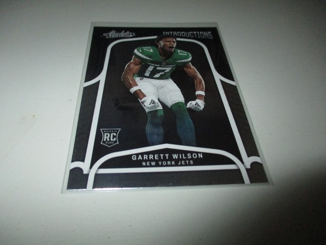 Garrett Wilson 2022 Panini Absolute Introductions RC #INT-5