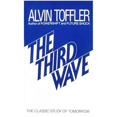 The Third Wave by Alvin Toffler (1990, Paperback)