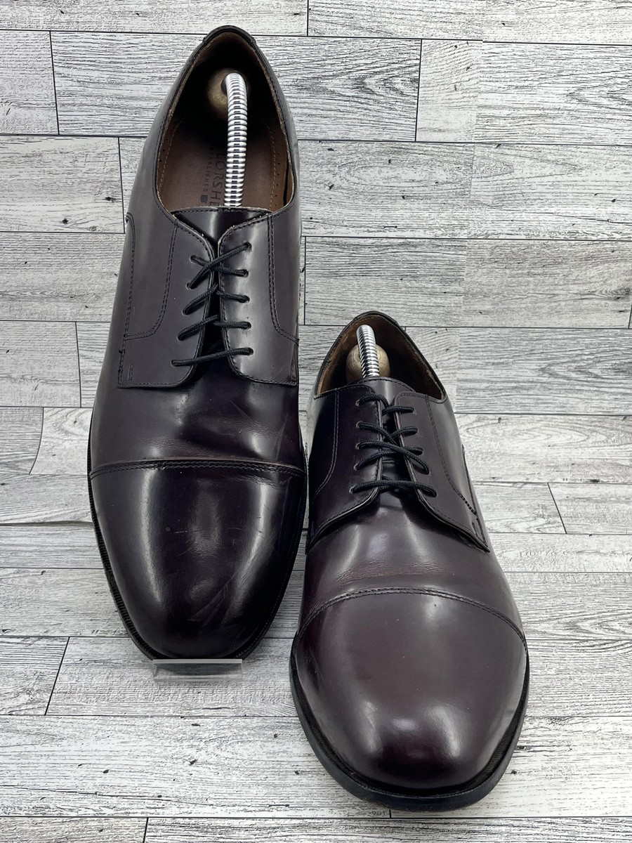 Florsheim Leather Oxford Mens Two Tone Black Burgundy Shoes Size 10.5 Florsheim Lexington Men Size 11 C Burgundy Wingtip Oxford  main image 4