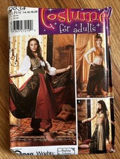 Simplicity Sewing Pattern Harem Belly Dancer ...