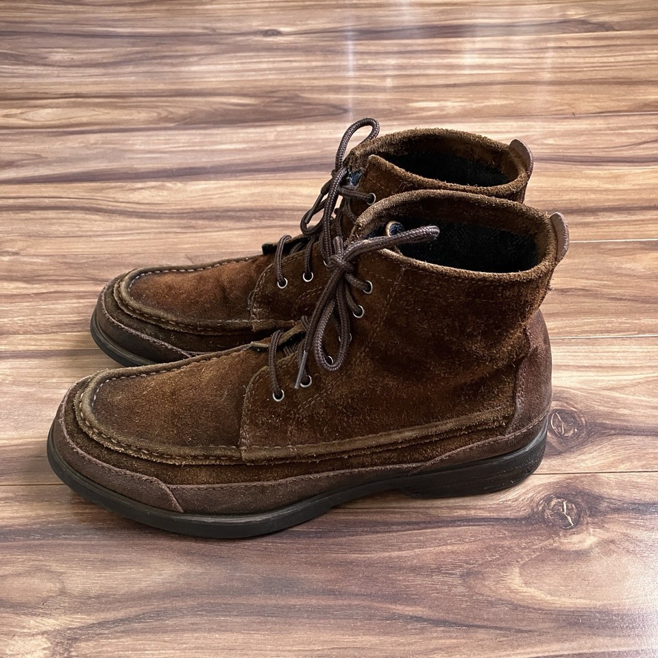 Boota R J RJ Colt Boots Mens 9.5 Brown Leather Suede Chukka Boots | eBay