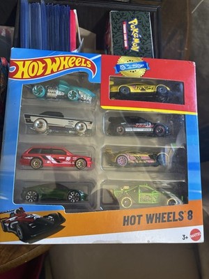 Hot Wheels 8 Series 1:64 Diecast Cars Multicolor Unopened Box Set
