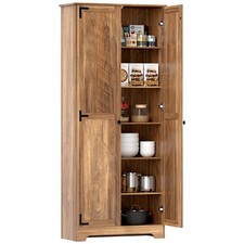 72" Farmhouse Pantry Cabinet, Tall Storage Cabinet, Refurbished