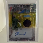 Hannah Hidalgo LET IT RAIN RELIC AUTO YELLOW Laser 64/75! 2024-25 Bowman Best U