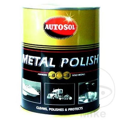 Autosol  Pulimento para Metales Brillo Cromo 750 ML - Excelente limpieza y cuida