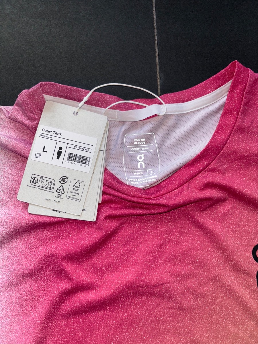 BEN SHELTON SIGNED ON CLOUD RUNNING SHIRT COURT T TANK AUSTRALIAN