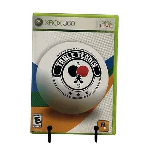 Rockstar Games Table Tennis Xbox 360 Game With Case & Manual