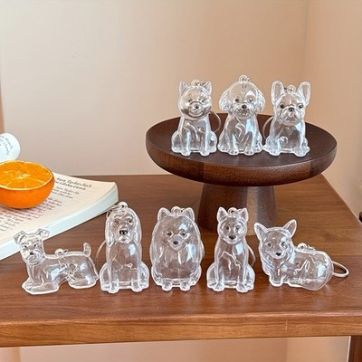 Hundehair Aufbewahrung Anhänger - Transparente Schlüsselanhänger Für Tierhaare Erinnerung