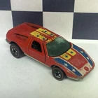 Redline MERCEDES C-111 Hot Wheels Red Enamel Stars & Stripes Tampo Racecar 1974