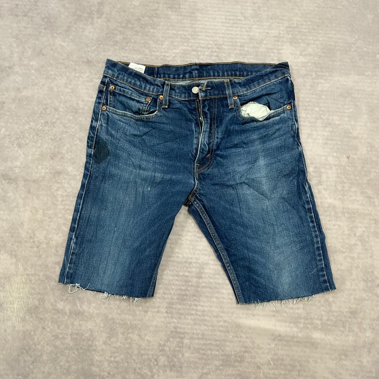 Levi's Shorts Levi 502 Cut Off Denim Shorts Men's 34