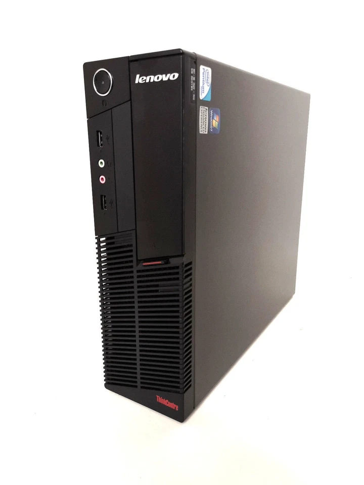 Windows 7 Pro 32 Lenovo tower, Gaming,4gb,500gb,DVD, parallel/serial port- BIN S - Image 2 of 4