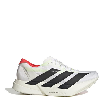 Adidas Herren weiß & schwarz Adizero Adios Pro 4 Laufschuhe UK 8 NEU Ref 1687