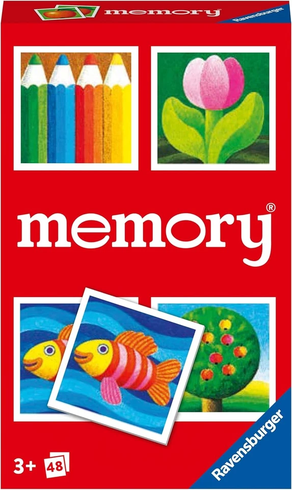 Ravensburger Kinder Memory Spieleklassiker Familienspiel Merkspiel ab 3 Jahren - Bild 2 von 4