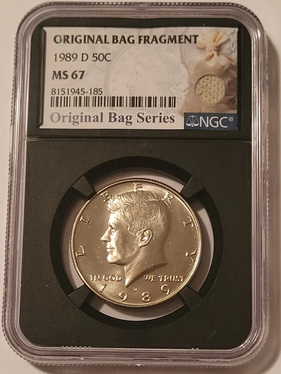 Grade MS 67 NGC 1989 Kennedy US Half Dollars (1964-Now) for sale