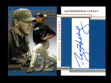 2005 FLEER SHOWCASE #59 ROY HALLADAY AUTO AUTOGRAPH 93/99 BLUE JAYS