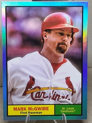 Mark McGwire/25 Refractor - 2024 Topps Archives - St. Louis Cardinals