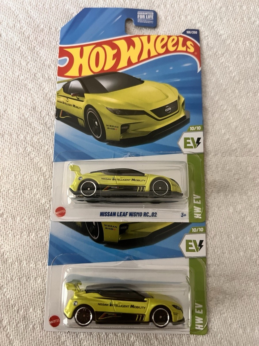 New 2025 Hot Wheels Treasure Hunt NISSAN LEAF NISMO RC_02 Lot Of 2