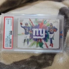 2025 Panini Prizm Jaxson Dart / Abdul Carter Color Blast Dual PSA 10