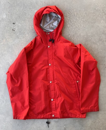 Vintage The North Face Jacke Medium Rot Gore Tex Made In USA Snap Regenmantel - Bild 1 von 13