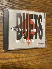 Duets by Willie Nelson (CD, Bellaire/Glad) Outlaw Country Don Cherry Rare Oop