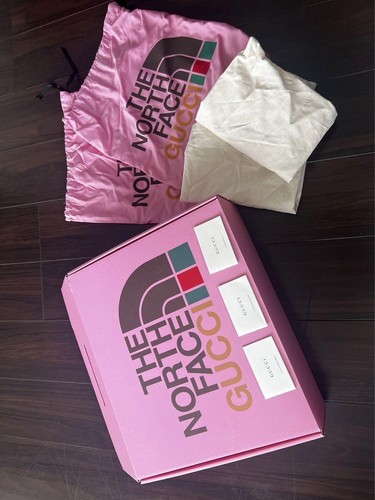 Stivali da collaborazione Gucci × The North Face taglia 38,5 US8,5 GG tela pelle scatola - Foto 6 di 7