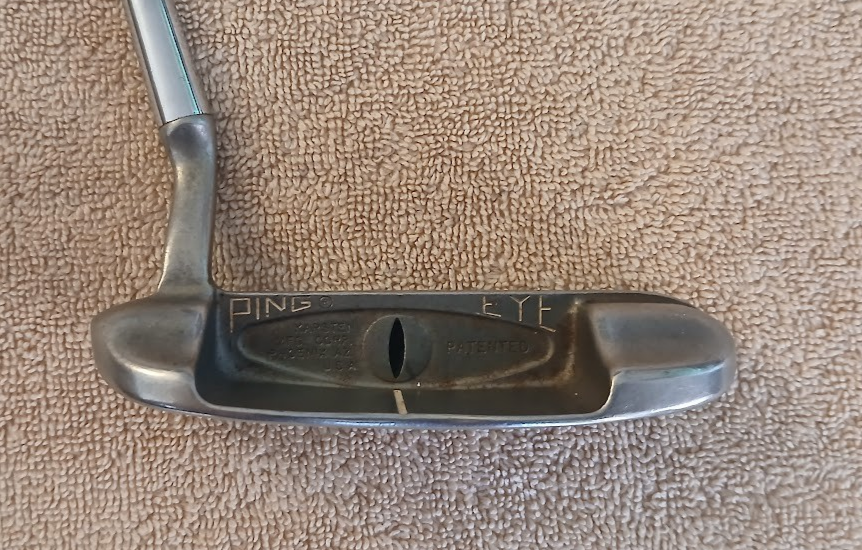 TZ GOLF - VINTAGE RARE PING Eye 52 STEEL 33.5” BLADE PUTTER RH | eBay