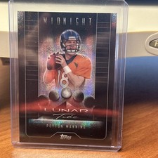 Peyton Manning 2024 Topps Midnight Football Lunar Tide