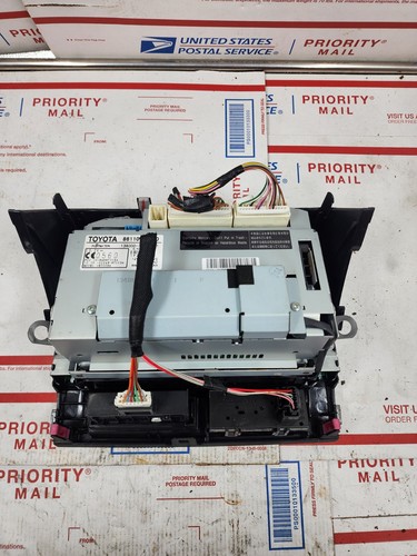 04-09 Toyota Prius Info Dash Energy Display Screen ONLY FITS 86110-47210 - Picture 6 of 7