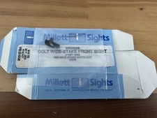 Millett Sight For Colt Wide Stake Front Sight Post 6/88 .200 KRPR WS20008